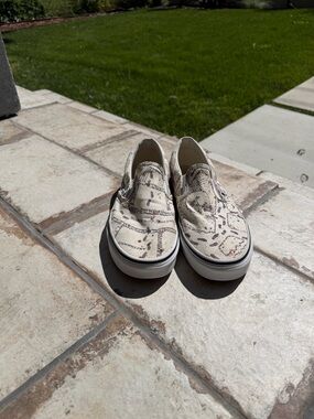 Vans Men’s (Unisex) Harry Potter Marauder’s Map Slip-Ons